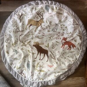 Sweet Jo Jo Designs Woodland Animal Baby Play Mat
